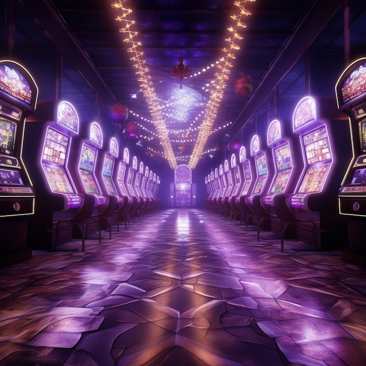Mesin Arcade live blackjack table with dealer and multi-angle camera feeds